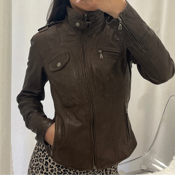 Danier Jackets & Blazers - vintage 90s Danier motorcycle jacket